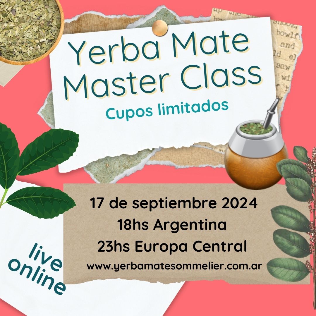 Yerba Mate Master Class- Vivo on line- 17 Sept, 2024